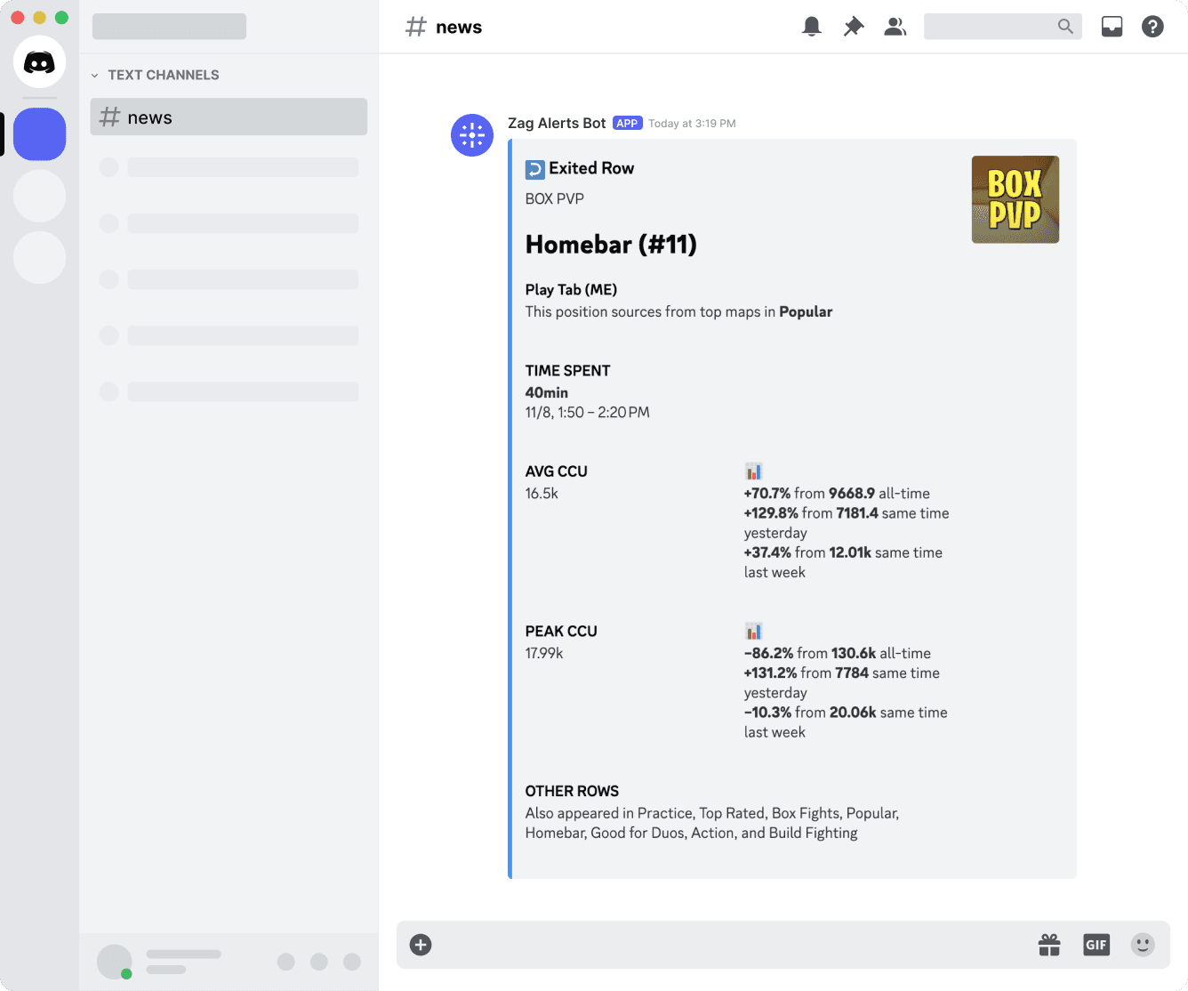 Zag Alerts screenshot